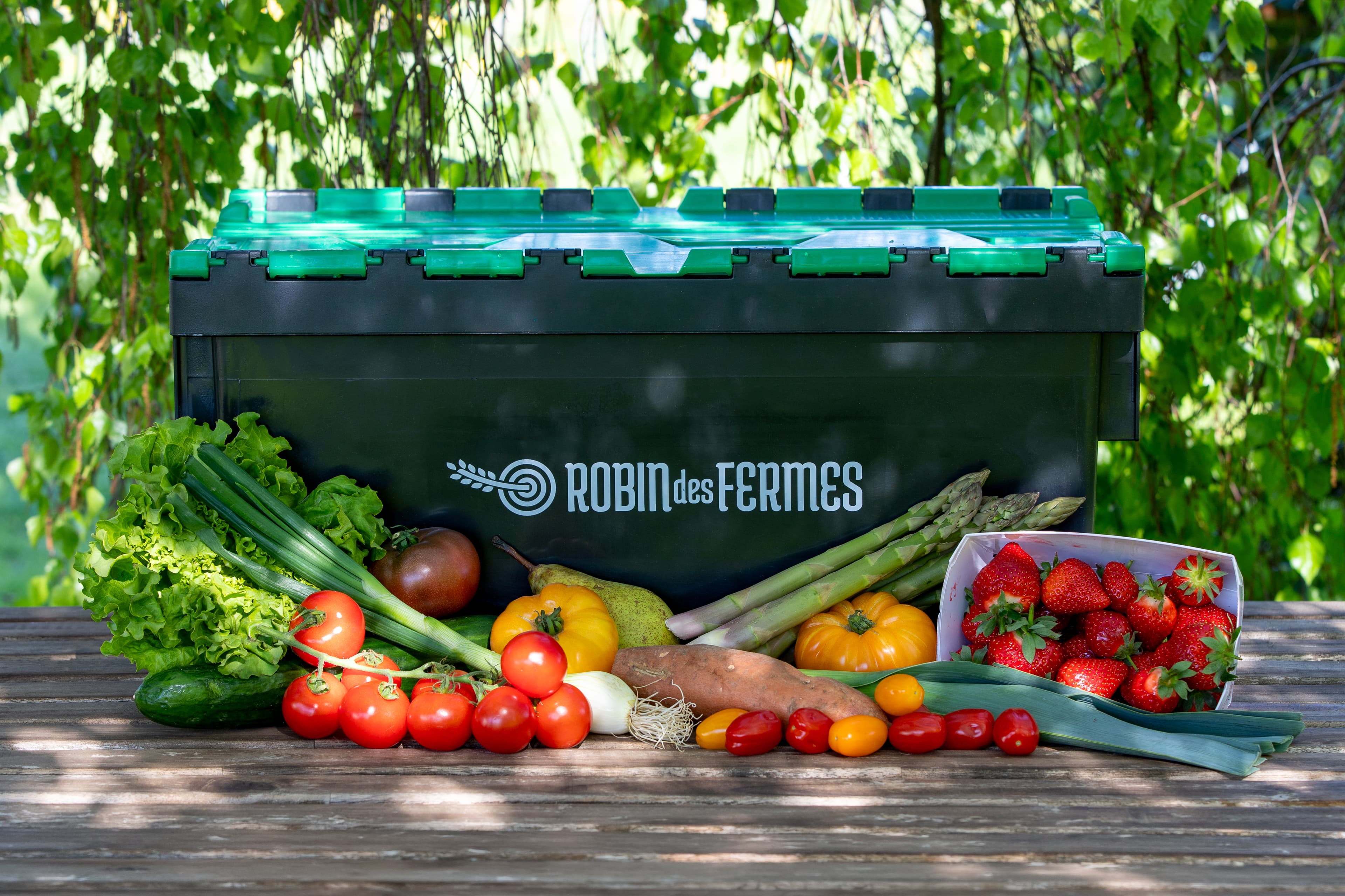 Fruit and vegetable basket