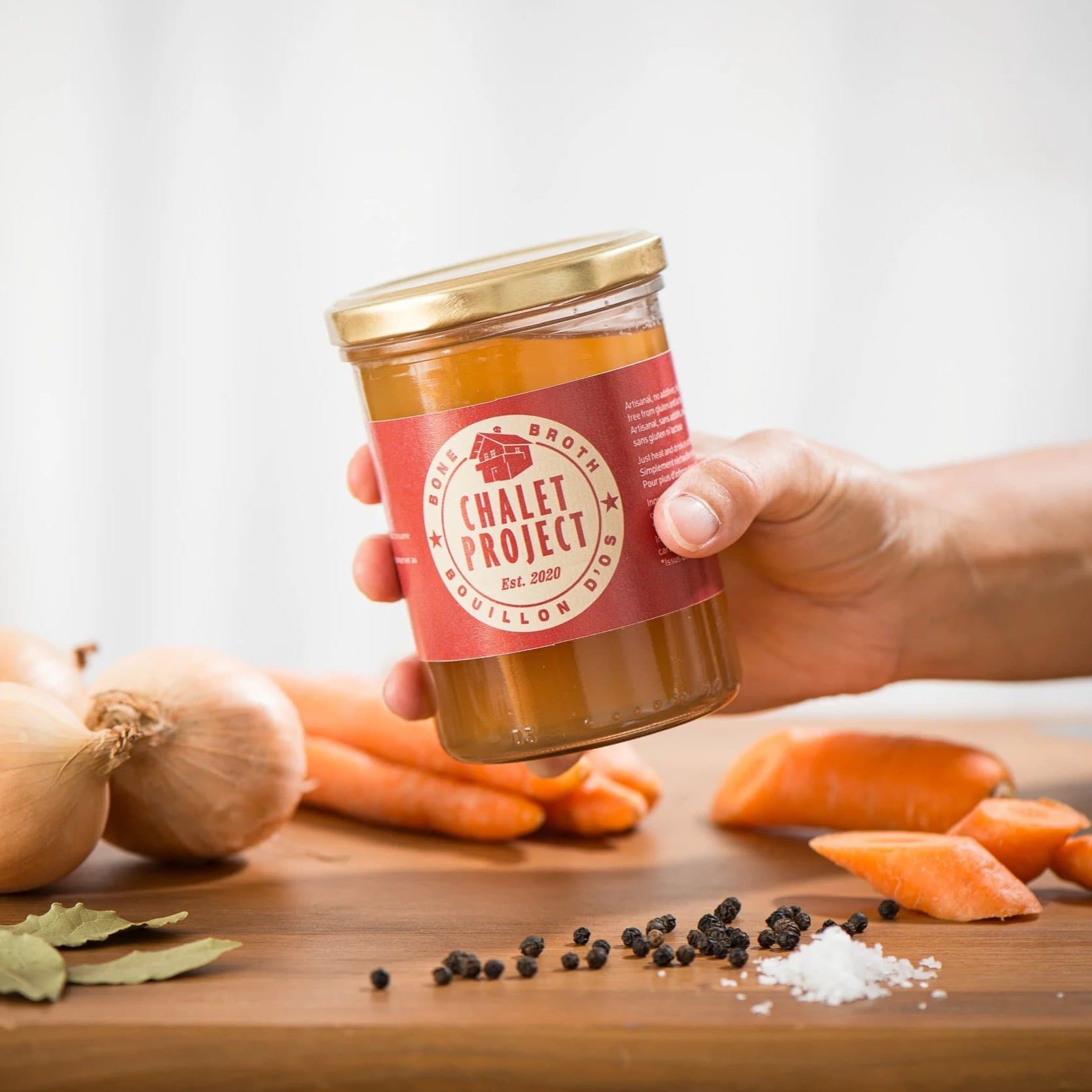 Bouillon d'os de boeuf