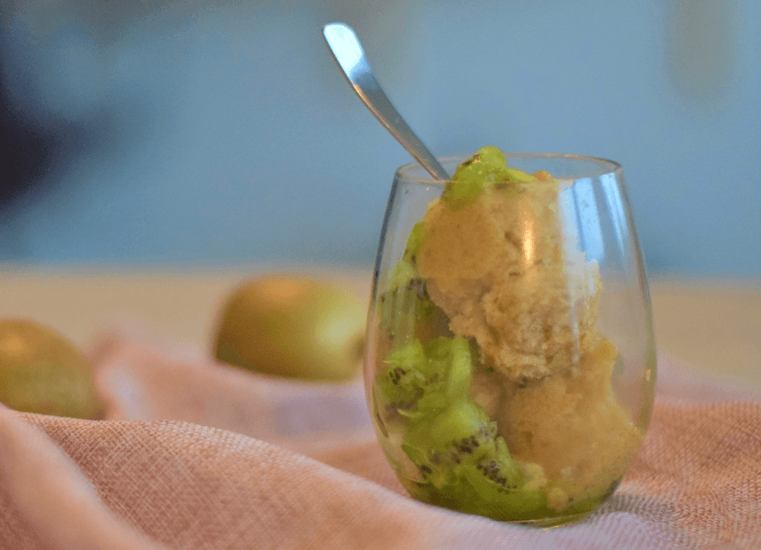 Glace au kiwi