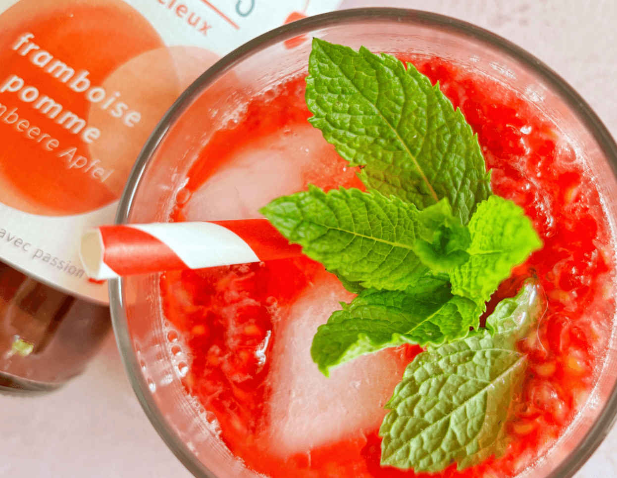 Mocktail « Rhuboise »