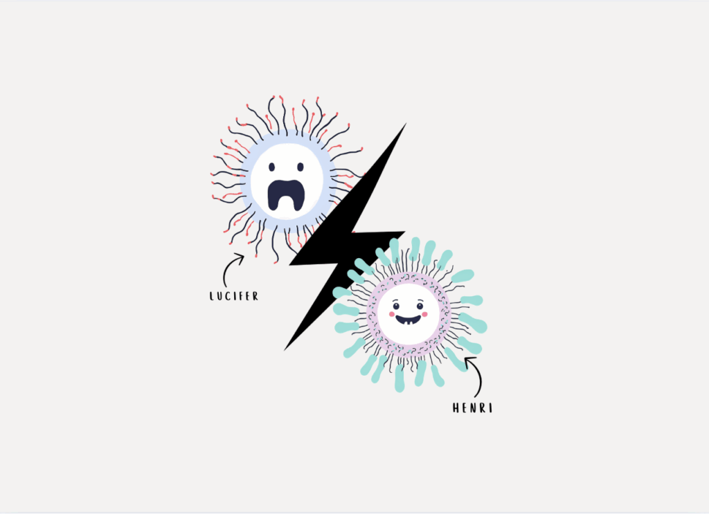 Microbiote intestinal gutup henri lucifer