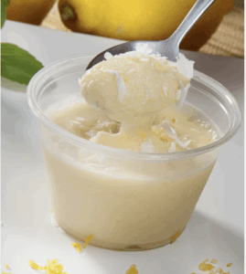 Mousse au citron sans gluten